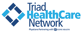 Triad Healthcare Network Physicians Partnering with Cone Health Logo